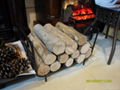 Wood log & 3 sided veiw fire Project 12