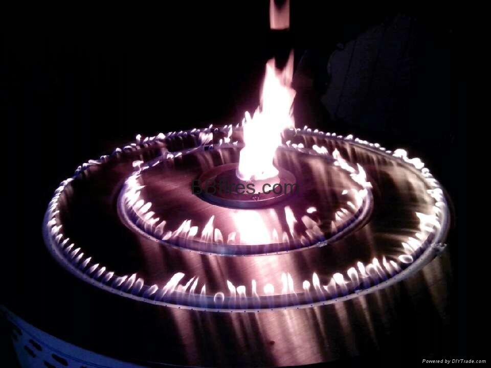 Intelligent Bio round fireplace 