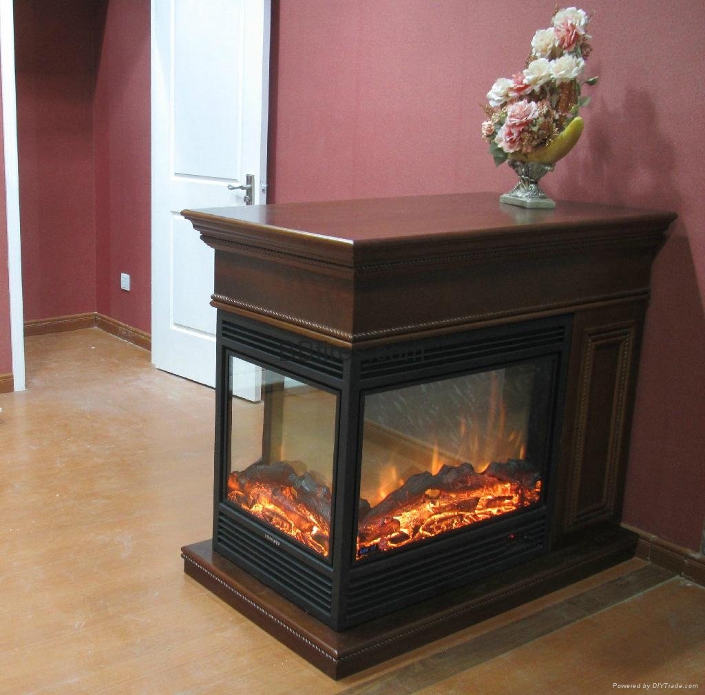 Three faces electric fireplace  Job reference