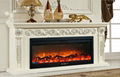 Wooden fireplace (mantel and heater)TH 11