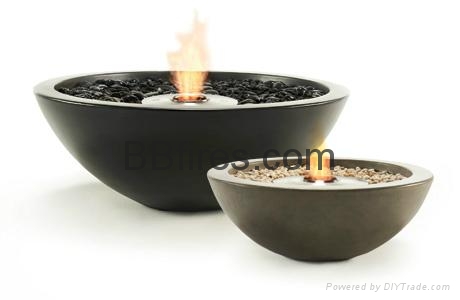 Intelligent Bio Ethanol fireplace's burners