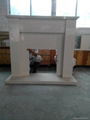 Marble Fireplace Mantel with Heater 10