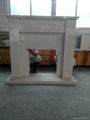 Marble Fireplace Mantel with Heater