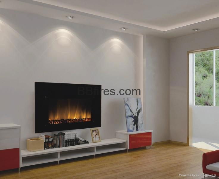 Tailor made Wall mount fireplace