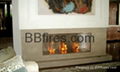 Stock table Top Series real fire Bio Ethanol fireplace  19