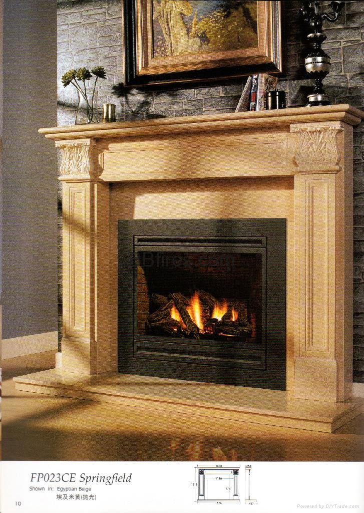 High class Marble fireplace Mantels 2