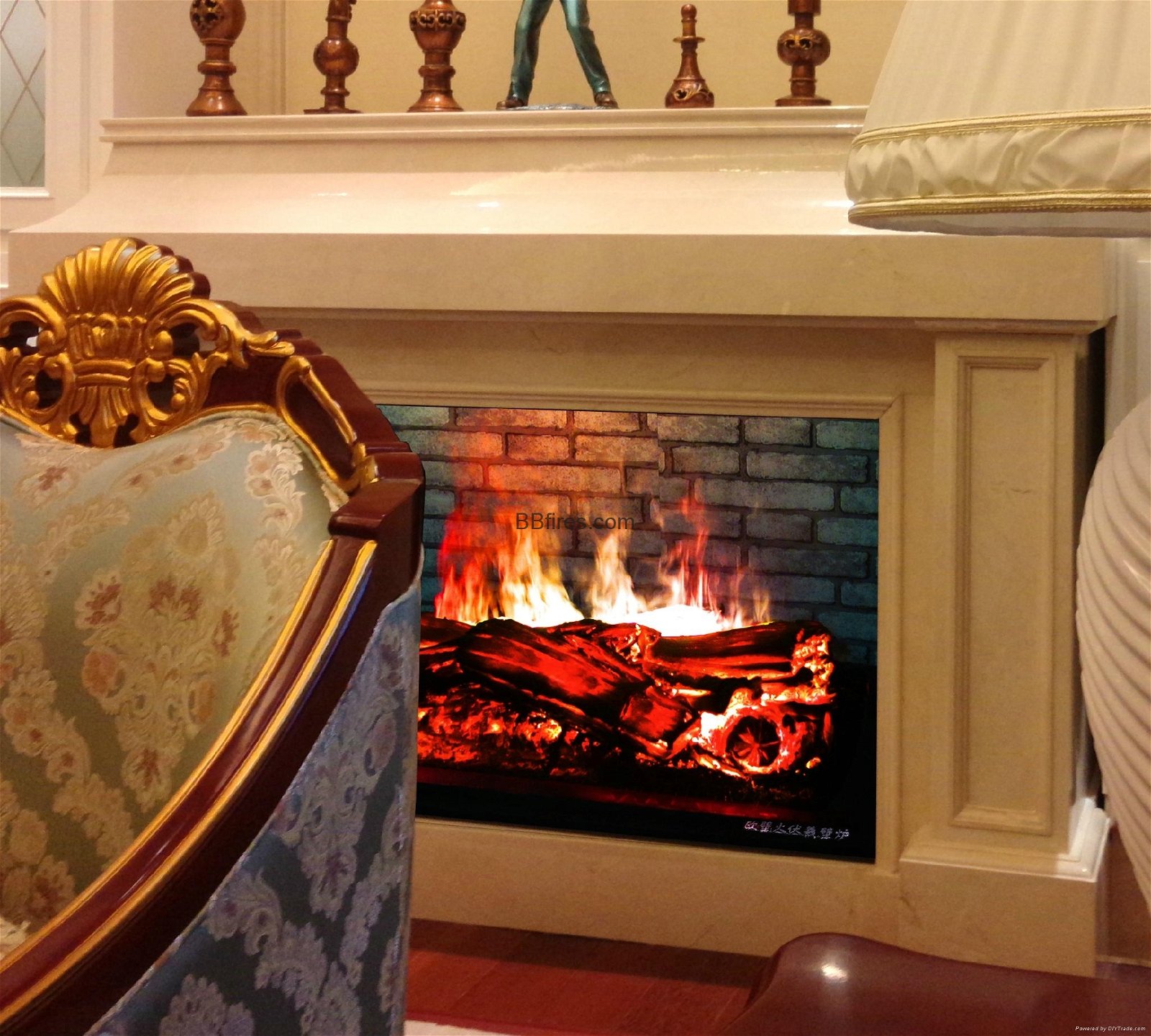 3D three dimension fireplace