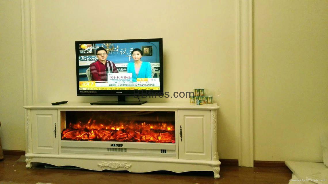New televison cabinet fireplace set
