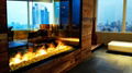 3 Dimension electric fireplace-Haworth Shanghai Showroom