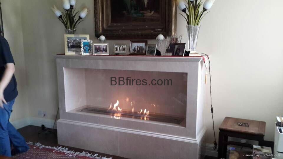 Bio Ethanol intelligent fireplace at Peak 