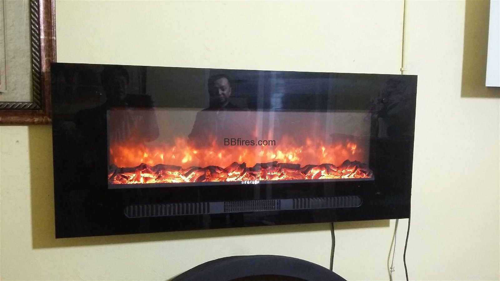 Electric fireplace project in Taiwan Hotel 15