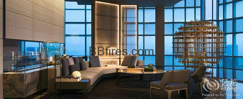 Shenzhen Marriott Hotel Intelligent Bio Ethanol Fireplace job reference 