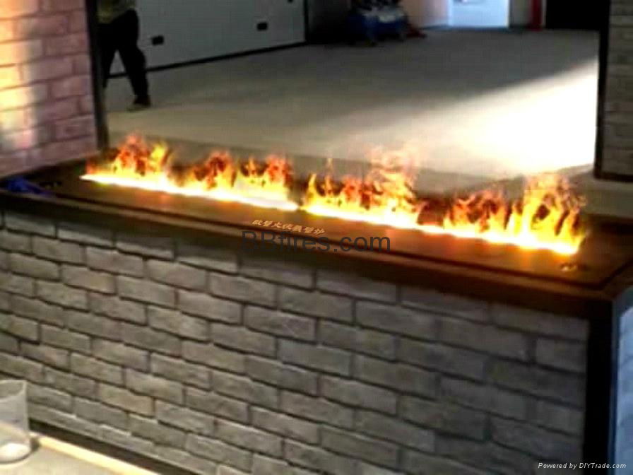 3D fireplace in Penta Hotel, Jinan China