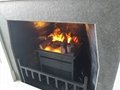 香港海景別墅BB 3D電壁爐取暖器真火壁爐洞口改造現場案例