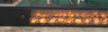 BB Electric insert Golden fireplace  15