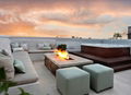 Outdoor 3D water vapour fireplaces Series