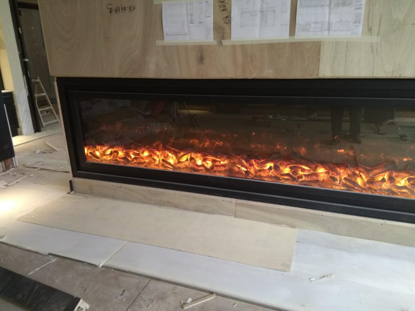 Electric Fireplace in Hong Kong Football Club