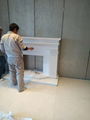 Fireplace set (Mantel and heater) 11