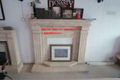 combination of fireplace (Mantel+heater)