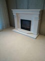 Marble fireplace set