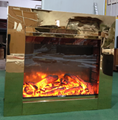 BB Electric insert Golden fireplace 