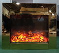 BB Electric insert Golden fireplace  4