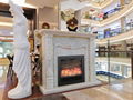 Marble fireplace mantle 9