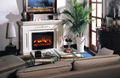 MOCA CREMA & Marble Electric Fireplace 13