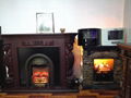 MOCA CREMA & Marble Electric Fireplace 15