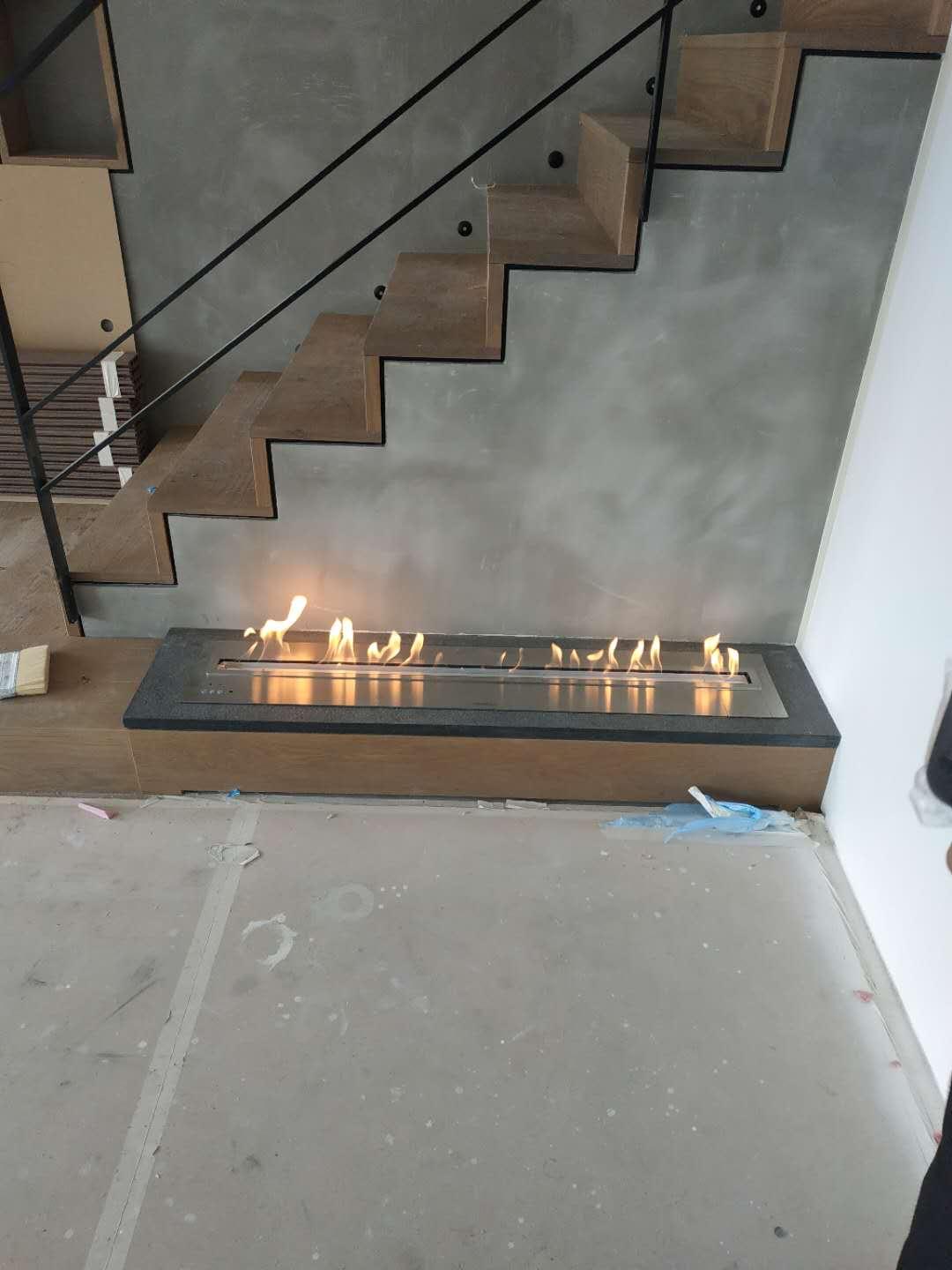 Sai Kung Village House Intelligent Ethanol fireplace 3