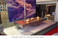 3D Black stone water fireplace 11