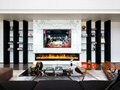 Double 3rd & 4th faces Electric Fireplace  17