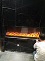 Electric fireplace project in Taiwan Hotel