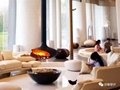 Electric fireplace project in Taiwan Hotel