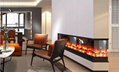 Riva Three faces electric fireplace  Job reference