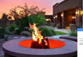 Outdoor 3D water vapour fireplaces Series