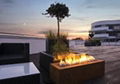 Outdoor 3D water vapour fireplaces Series