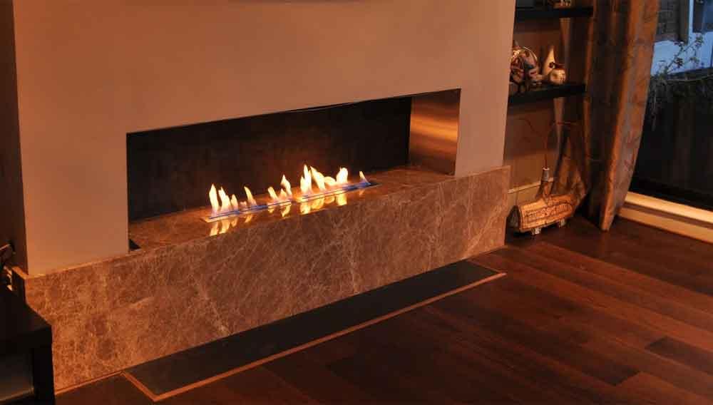 Bio Ethanol intelligent fireplace at Peak Hong Kong