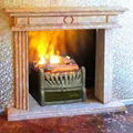 3D fireplace with heat in Chung Hom Kok, HK