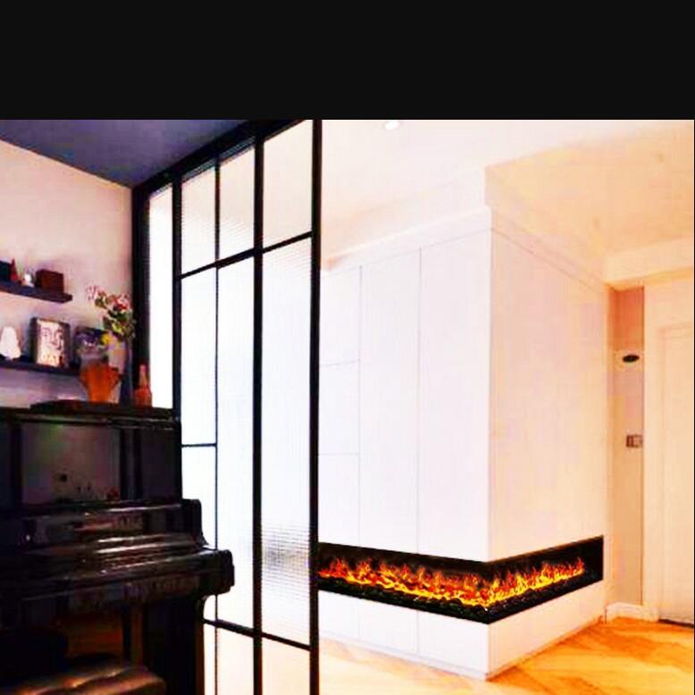 Two & Three sided electric fireplace  Job reference 3