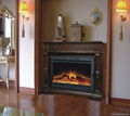 TH fireplace (mantel and heater)