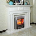 fireplace set (heater and fireplace)