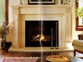 Marble fireplace set