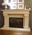 Marble fireplace set 20