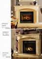 combination of fireplace (Mantel+heater) 10