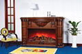 Wooden Fireplace+heater(mantel over 2 m) 9