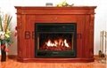 Wooden Fireplace+heater(mantel over 2 m) 12