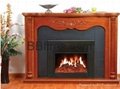 Wooden Fireplace+heater(mantel over 2 m) 14