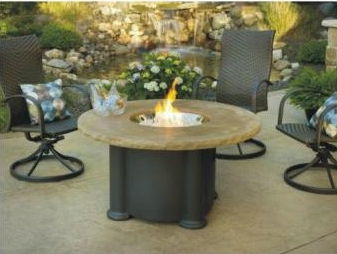 Outdoor Intelligent low heat real fire fireplace 5