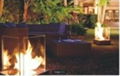 Outdoor Intelligent low heat real fire fireplace 2